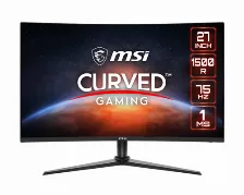 Monitor Msi G274cv Lcd, 27 Pulgada, 1xhdmi, 1xdp, 1920 X 1080 Pixeles, 1ms, 75 Hz, Panel Ips, Amd Freesync, Color Negro