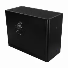 Gabinete Vorago Gab-210-bk, Minitorre, Soporta Matx, Incluye Fuente De Poder 500w, Negro (refurbished)