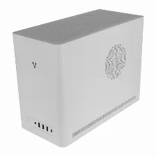 Gabinete Vorago Gab-210-wh, Minitorre, Soporta Matx, Incluye Fuente De Poder 500w, Blanco