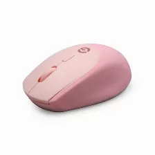 Mouse Getttech Gac-24404p óptico, 2 Botones, 1600 Dpi, Interfaz Rf Inalámbrico, Color Rosa