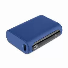 Power Bank Getttech Gbn-m10cl-01 10000 Mah, Universal, Fuente De Carga Usb, Color Azul, Soporta 1 Dispositivo(s)