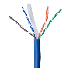 Cable De Red Ghia Gcb-006, 305 M, Cat6, U/utp (utp), Azul