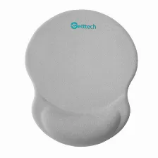 Mousepad Getttech Ggd-std-01-gy Base Antiderrapante Si, Descansa Muñecas Si, Color Gris