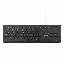 Teclado Getttech Ggk-esmwr-01 Alámbrico, Conexión Usb, Color Negro, Cable De 1.5 M