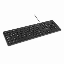 Teclado Getttech Ggk-esmwr-01 Alámbrico, Conexión Usb, Color Negro, Cable De 1.5 M