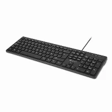 Teclado Getttech Ggk-esmwr-01 Alámbrico, Conexión Usb, Color Negro, Cable De 1.5 M