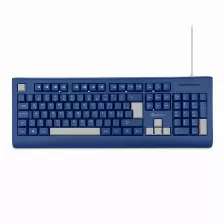 Teclado Getttech Ggk-esmwr-02-bl Alámbrico, Conexión Usb, Color Azul