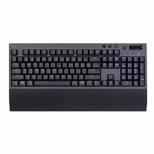 Teclado Gamer Inalambrico Thermaltake W1, Bluetooth 2.4 Ghz, Usb Tipo C, Switch Red, Negro