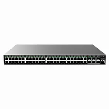 Switch Grandstream Networks Gwn7806p Gestionado, L2+, Cantidad De Puertos 48, Gigabit Ethernet (10/100/1000), 216 Gbit/s, 802.1x Radius, Snmp, Gris