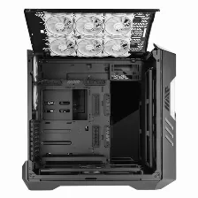 Gabinete Cooler Master Haf 700 Evo, Torre, Lcd, Soporte Vertical Para Grafica, Gris Titanio