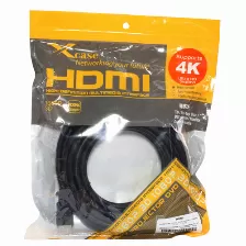 Cable Hdmi X-case, 3m, 2.0 Macho, 3d, Negro