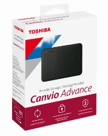 Disco Duro Externo Toshiba Canvio Advance 4 Tb, Micro-usb B 2.0/3.2 Gen 1 (3.1 Gen 1), Blanco
