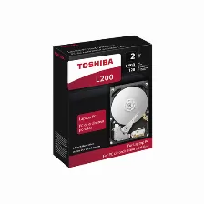 Disco Duro Interno Toshiba L200 2tb, 2.5 Pulgadas, Sataiii, 6 Gbit/s, 5400rpm, 128mb Cache