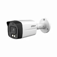 Cámara De Vigilancia Dahua Technology Lite Hfw1809tlm-a-led 8 Mp, Tipo Torreta, Para Interior Y Exterior, Alámbrico, Ip67, Max. Res. 3840 X 2160 Pixeles, Sensor Cmos, Visión Nocturna Si, Micrófono Si