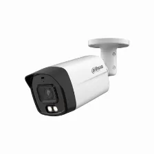 Cámara De Vigilancia Dahua Technology Lite Hfw1809tlm-a-led 8 Mp, Tipo Torreta, Para Interior Y Exterior, Alámbrico, Ip67, Max. Res. 3840 X 2160 Pixeles, Sensor Cmos, Visión Nocturna Si, Micrófono Si