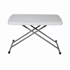 Mesa Modamob Altura Ajustable, 75x50x74cm, Blanco