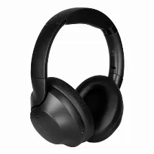 Audífonos Vorago Hpb-505 Diadema Para Llamadas/música, Micrófono Integrado, Conectividad Inalámbrico Y Alámbrico, Conector De 3.5 Mm Si, Color Negro