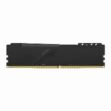 Memoria Ram Hyperx Fury Hx426c16fb3/4, 4gb, Ddr4, 2666 Mhz, Disipador Negro