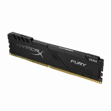 Memoria Ram Hyperx Fury Hx426c16fb3/4, 4gb, Ddr4, 2666 Mhz, Disipador Negro