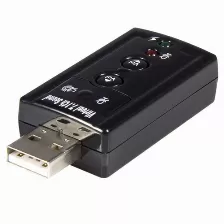 Tarjeta De Sonido Startech.com 7.1 Canales Interfaz Usb, Entrada De Micrófono Si, Salidas Para Auriculares 1, Certificación Ce