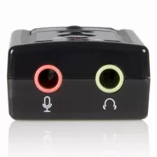 Tarjeta De Sonido Startech.com 7.1 Canales Interfaz Usb, Entrada De Micrófono Si, Salidas Para Auriculares 1, Certificación Ce