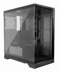 Gabinete Xpg Invaderxmt, Mid-tower, Ventana, Rgb, Ventiladores 5x120mm, Color Negro Open Box Nuevo