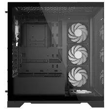 Gabinete Xpg Invaderxmt, Mid-tower, Ventana, Rgb, Ventiladores 5x120mm, Color Negro Open Box Nuevo