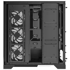 Gabinete Xpg Invaderxmt, Mid-tower, Ventana, Rgb, Ventiladores 5x120mm, Color Negro Open Box Nuevo