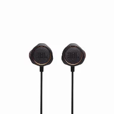 Audífonos Jbl Quantum 50 Intra Auditivo Para Juego, Micrófono Integrado, Conectividad Alámbrico, Conector De 3.5 Mm Si, Color Negro