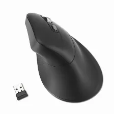 Mouse Kensington Pro Fit Ergo My630 Eq 7 Botones, 2400 Dpi, Interfaz Rf Inalámbrico + Bluetooth, 10 M, Batería Batería Integrada, Color Negro