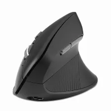 Mouse Kensington Pro Fit Ergo My630 Eq 7 Botones, 2400 Dpi, Interfaz Rf Inalámbrico + Bluetooth, 10 M, Batería Batería Integrada, Color Negro