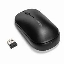 Mouse Kensington Mouse Con Conexión Inalámbrica Dual Suretrack™ 3 Botones, 2400 Dpi, Interfaz Rf Inalámbrico + Bluetooth, 10 M, Batería Aa, Color Negro