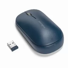 Mouse Kensington Mouse Con Conexión Inalámbrica Dual Suretrack™ (azul) 3 Botones, 2400 Dpi, Interfaz Rf Inalámbrico + Bluetooth, 10 M, Batería Aa, Color Azul