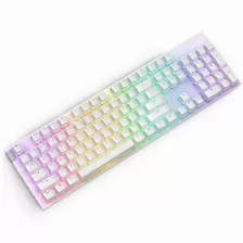 Teclado Nzxt Function 2 Inglés De Ee.uu. , Alámbrico, Conexión Usb, Led, Color Blanco, Cable De 2 M