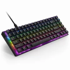 Teclado Nzxt Function 2 Minitkl Inglés De Ee.uu. , Alámbrico, Conexión Usb, Led, Color Negro, Cable De 2 M