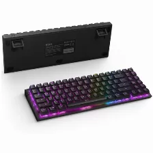 Teclado Nzxt Function 2 Minitkl Inglés De Ee.uu. , Alámbrico, Conexión Usb, Led, Color Negro, Cable De 2 M