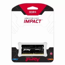 Memoria Ram Sodimm Kingston Fury Impact 16gb, Ddr4, 3200mhz, Non-ecc, Cl20, Xmp