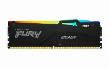 Memoria Ram Kingston Technology Fury Beast Rgb 16 Gb Ddr5, 2400 Mhz, 288-pin Dimm, ( 1 X 16 Gb) Pc/servidor