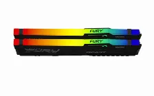 Memoria Ram Kingston Technology Fury Beast Rgb 64 Gb Ddr5, 2600 Mhz, 288-pin Dimm, ( 2 X 32 Gb) Pc/servidor