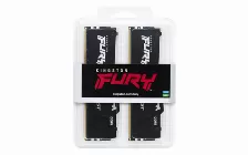 Memoria Ram Kingston Technology Fury Beast Rgb 64 Gb Ddr5, 2600 Mhz, 288-pin Dimm, ( 2 X 32 Gb) Pc/servidor