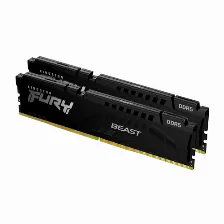 Memoria Ram Kingston Technology Fury Beast 32 Gb Ddr5, 5200 Mhz, 288-pin Dimm, ( 2 X 16 Gb) Pc/servidor