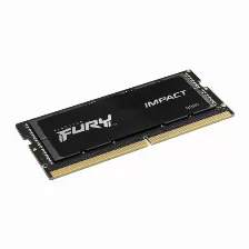 Memoria Ram Kingston Technology Fury Impact 64 Gb Ddr5, 2800 Mhz, 262-pin So-dimm, ( 2 X 32 Gb) Computadora Portátil