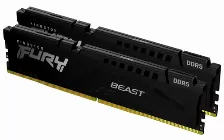 Memoria Ram Kingston Technology Fury Beast 32 Gb Ddr5, 3000 Mhz, 288-pin Dimm, ( 2 X 16 Gb) Pc/servidor