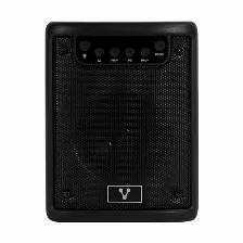 Mini Bafle Vorago Ksp-180 Negro 3 10watts Rms / Recargable / Tws Bt 4hrs Carga Usb Tipo C