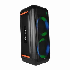 Bocina Vorago Ksp-700, Inalámbrico, 10 M, Altavoz Portátil Estéreo, Negro, Rectángulo, Botones