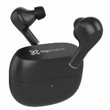 Audífonos Klip Xtreme Zoundbuds Intra Auditivo Para Llamadas/música, Micrófono Integrado, Conectividad True Wireless Stereo (tws), Color Negro