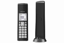 Teléfono Panasonic Kx-tgk210, Teléfono Dect, Terminal Inalámbrico, Altavoz, 50 Entradas, Identificador De Llamadas, Negro