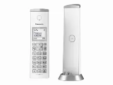 Teléfono Panasonic Kx-tgk210w, Teléfono Dect, Terminal Inalámbrico, 50 Entradas, Identificador De Llamadas, Blanco