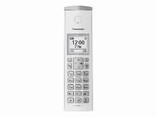 Teléfono Panasonic Kx-tgk210w, Teléfono Dect, Terminal Inalámbrico, 50 Entradas, Identificador De Llamadas, Blanco