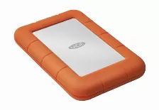 Disco Duro Externo Lacie Rugged Mini 4 Tb, Micro-usb B 3.2 Gen 1 (3.1 Gen 1), Naranja